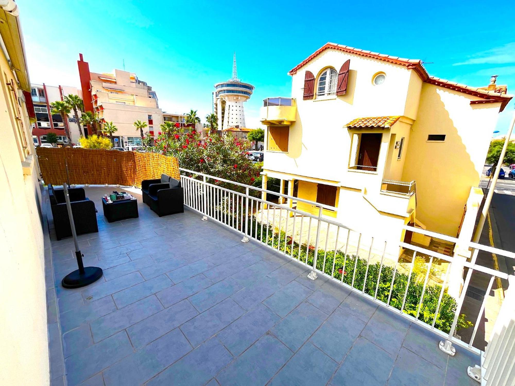 Villa Cantarela, Palavas Plage, Vue Mer מראה חיצוני תמונה